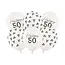 Ballonnen Elegant Bow 50 jaar - 30cm - 6st