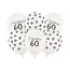 Ballonnen Elegant Bow 60 jaar - 30cm - 6st