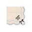 Servetten Elegant Bow - Happy 50 - 12st - 33x33cm