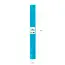 Gladde Turquoise Organza - 0,36 x 9 mtr