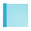 Gladde Turquoise Organza - 0,36 x 9 mtr
