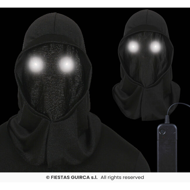 Hood Mask With Led Eyes