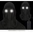 Hood Mask With Led Eyes