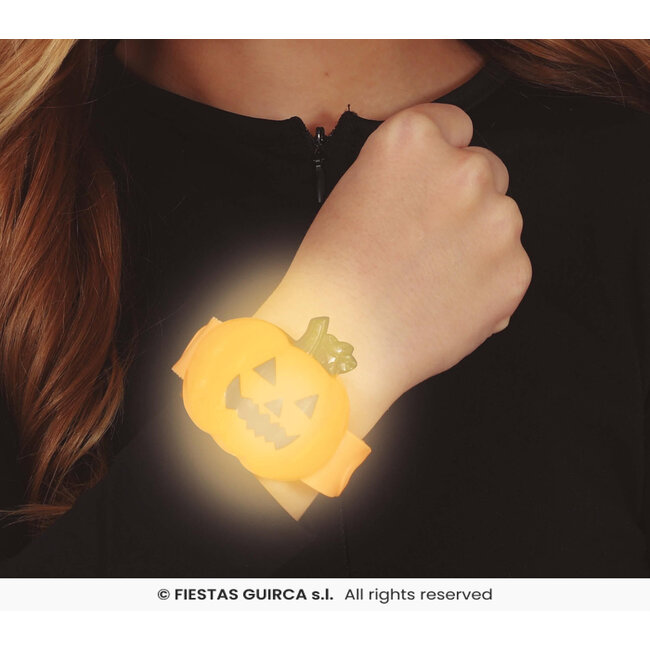 Pompoen Armband met Licht