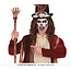 Guirca Scepter Voodoo Hand - 70 cm
