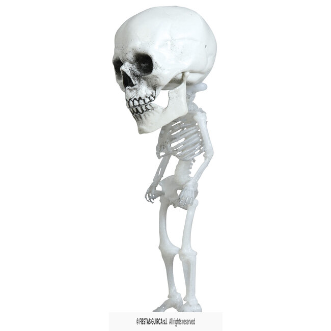 Hanging Big Head Skeleton - 15 cm