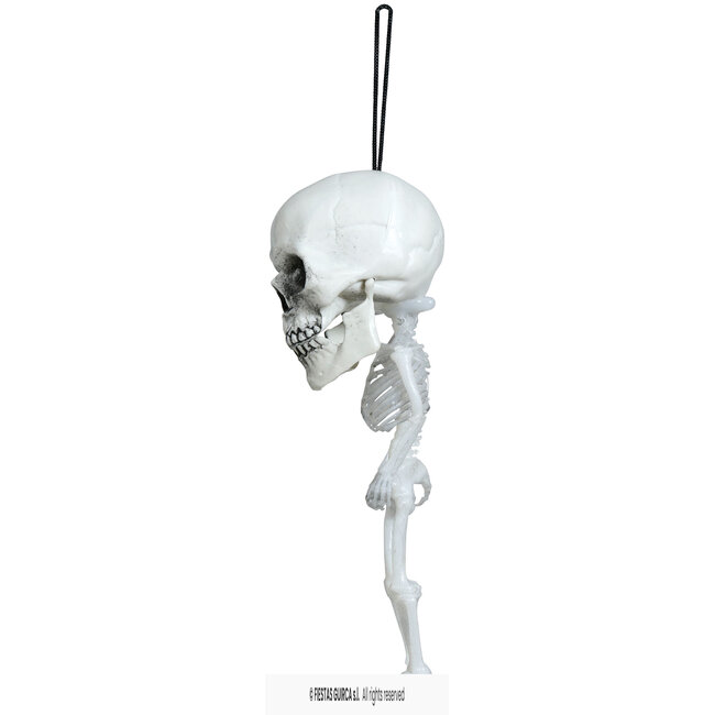 Hanging Big Head Skeleton - 15 cm