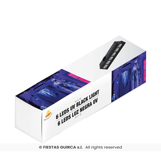 Uv Led Bar 6 X 3W