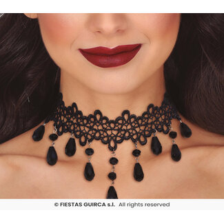 Guirca Black Stones Choker