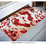 Guirca Blood Footprint Deurmat - 60x40cm