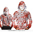 Guirca Bloederige Hoodie met Masker - mt 52-54