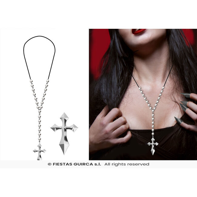 Vampieren Ketting met Kruis