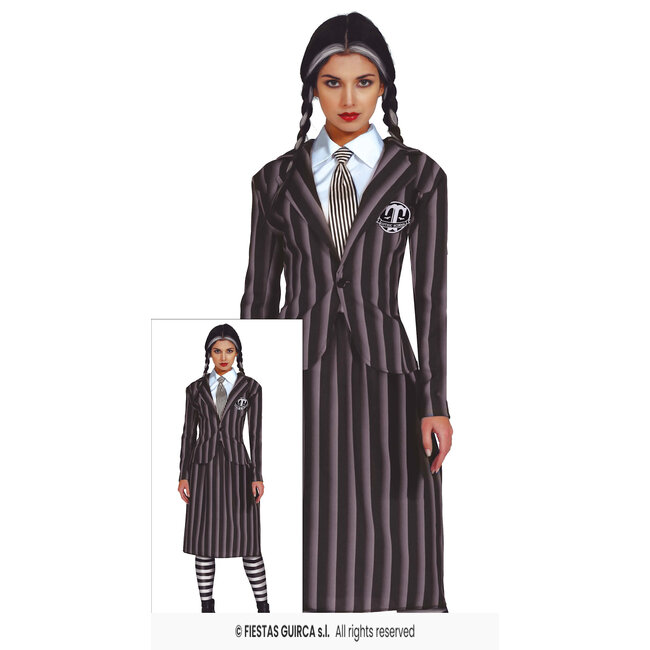 Wednesday Schoolkostuum