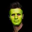 Gezichtsmasker Mime Theater glow-in-the-dark