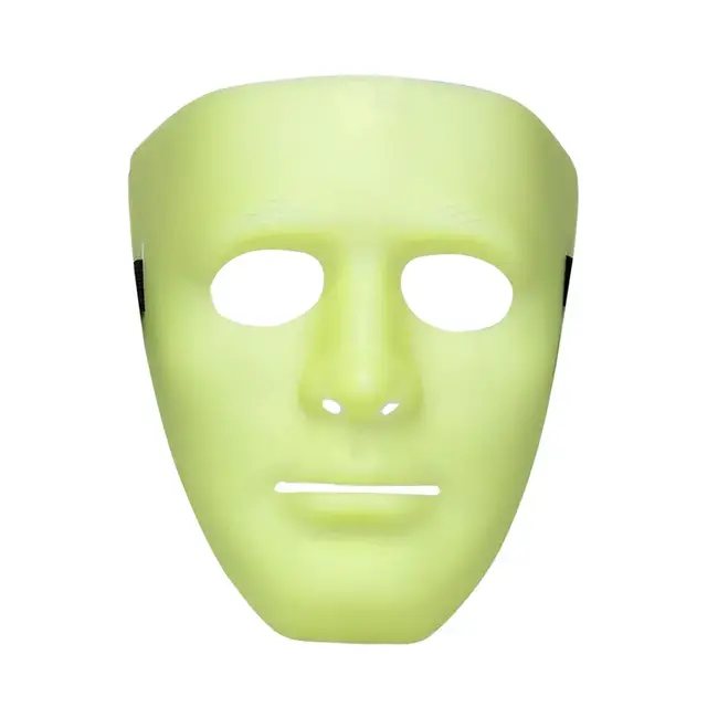 Gezichtsmasker Mime Theater glow-in-the-dark