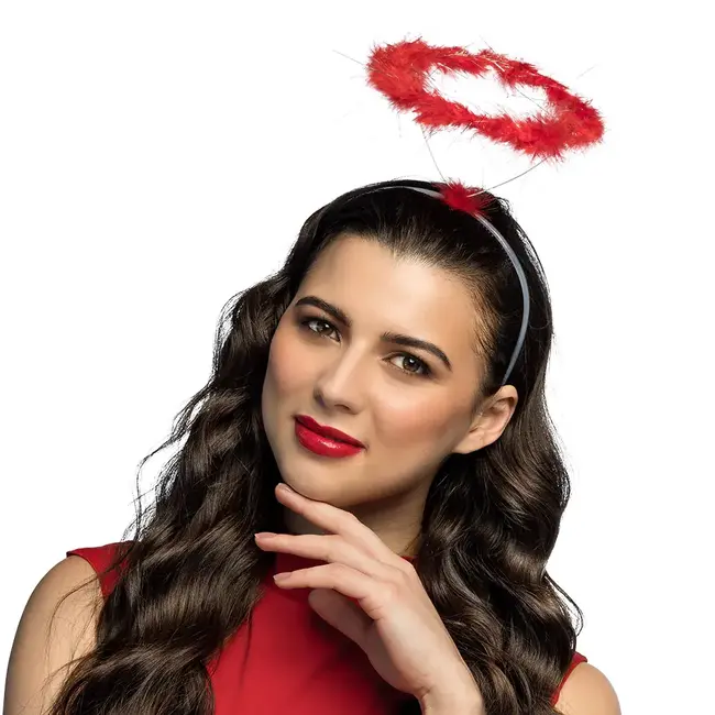 Tiara Halo Rood - 17cm