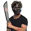 Boland Set Killer (gezichtsmasker en machete 53 cm)