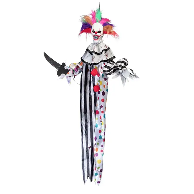 Hangdecoratie Hungry Clown - 120 cm