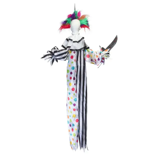 Hangdecoratie Hungry Clown - 120 cm