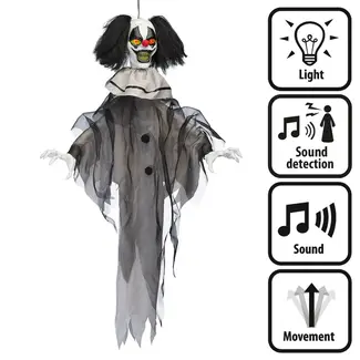 Boland Hangdecoratie Nightmare Clown - 90 cm