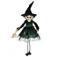 Hangdecoratie Little Witch - 3 kleuren ass. - 60 cm