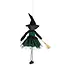 Hangdecoratie Little Witch - 3 kleuren ass. - 60 cm