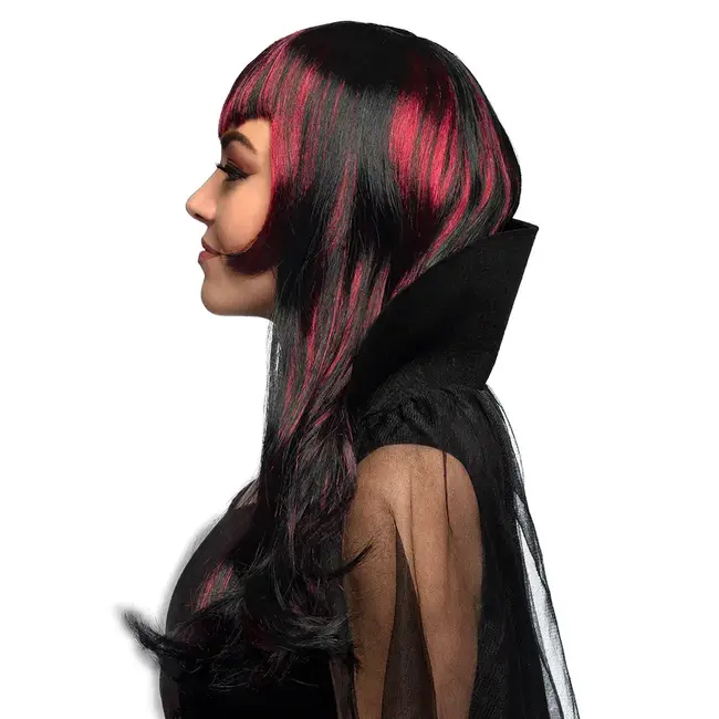 Pruik Vampire Streaks