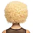 Afro Pruik - Blond