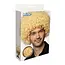 Afro Pruik - Blond