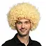 Afro Pruik - Blond