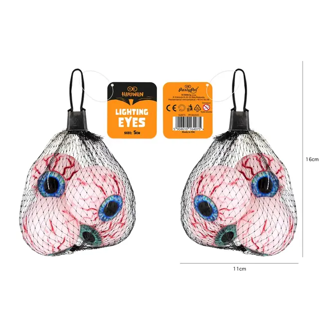 Glow in the Dark Oogballen - 4 st