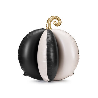 PartyDeco Staande Folieballon 3D Pompoen - 58x58 cm