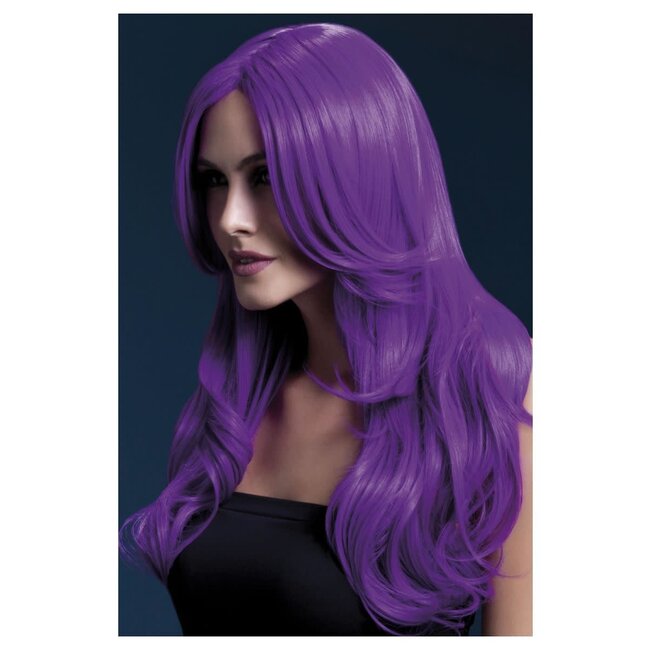 Pruik Fever Khloe - Paars