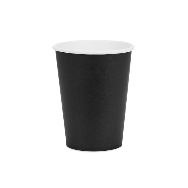 Bekertjes Zwart - 210 ml - 8 stuks