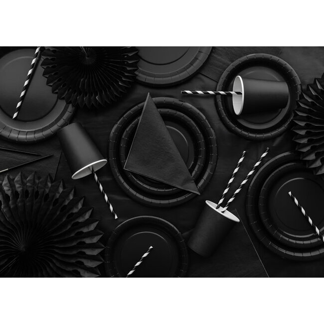 Bekertjes Zwart - 210 ml - 8 stuks