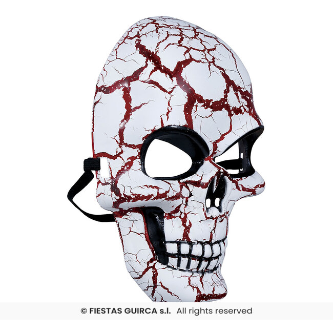 Plastic Masker Cracked Skull