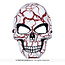 Plastic Masker Cracked Skull