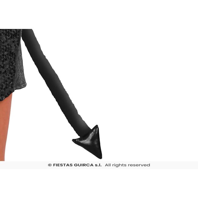 Zwarte Duivel Staart - 43 cm