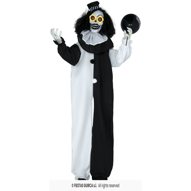 Clown Skeleton with Light Sound amd Movement - 170CM