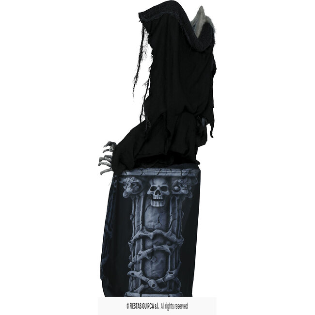 Vleermuis op Grafsteen - licht geluid en beweging 150 cm