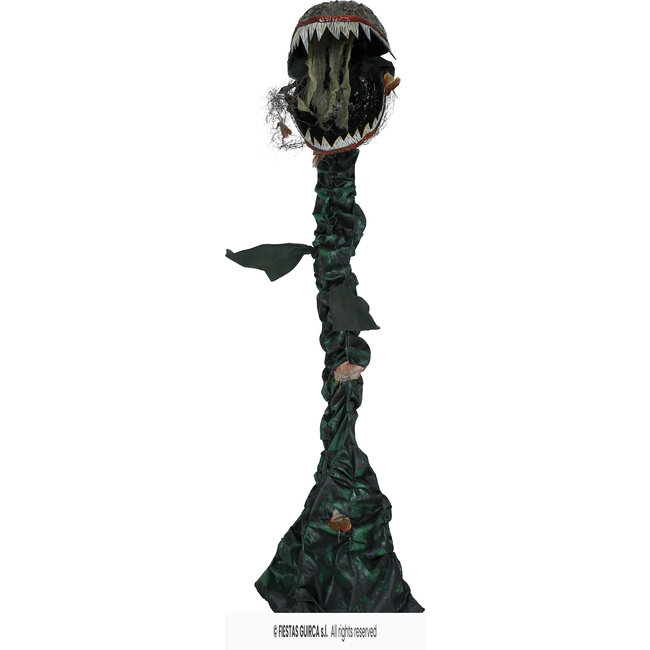 Vleesetende Plant met licht, geluid en beweging - 190 cm