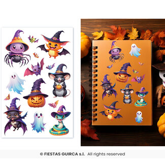Guirca Halloween Stickers