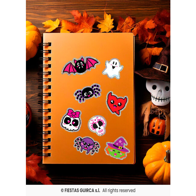 Halloween Holografische Stickers Div