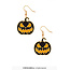 Halloween Oorbellen Pompoen