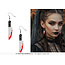 Fiesta Halloween Oorbellen Knifes