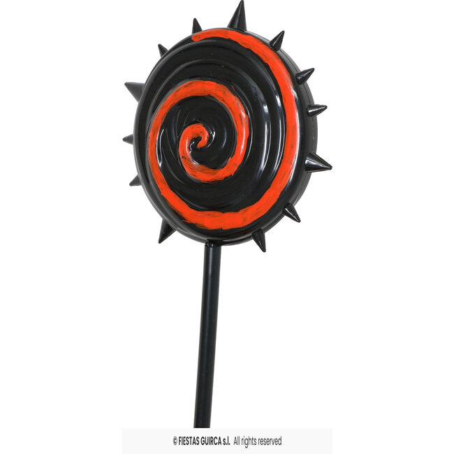 Red and Black Lollipop - 20cm