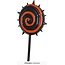 Red and Black Lollipop - 20cm