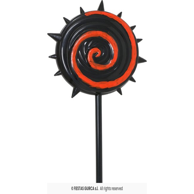 Red and Black Lollipop - 20cm