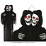 Hanging Double Skull - Light and Sound -170 cm
