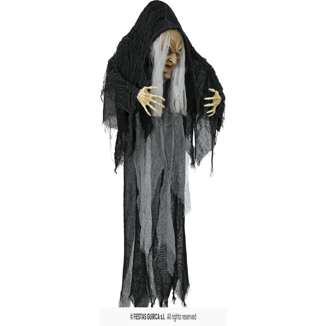 Hanging Witch - Light and Sound -120 cm